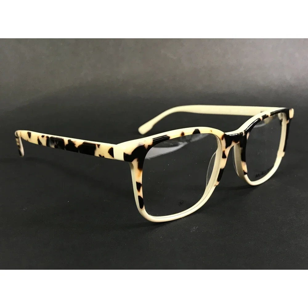 McAllister Eyeglasses Frames MC4522 160 IVORY TORTOISE Square Full Rim 52-18-140 - Picture 2 of 11